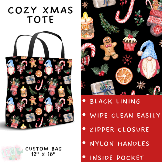 Batch #424 - Jingle All The Way - Closes 10/3 - ETA mid/late Nov - Cozy Xmas Tote
