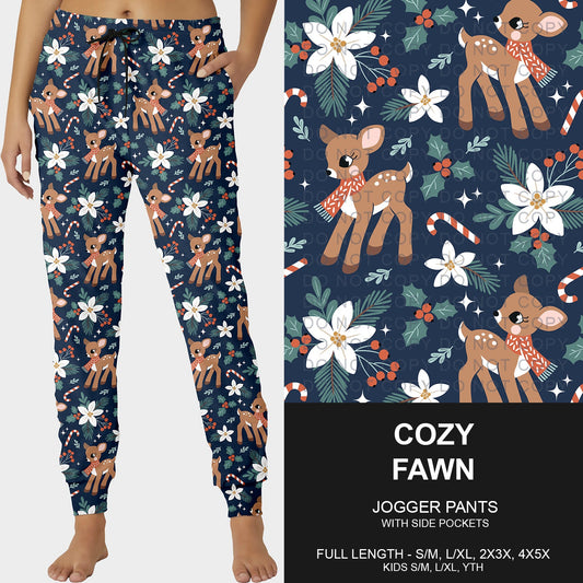 B254 - Preorder Cozy Fawn Joggers (Closes 10/05. ETA early Dec.)
