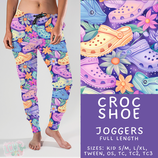 Batch #411 - July Request Run - Closes 9/11 - ETA late October - Croc Shoe Joggers