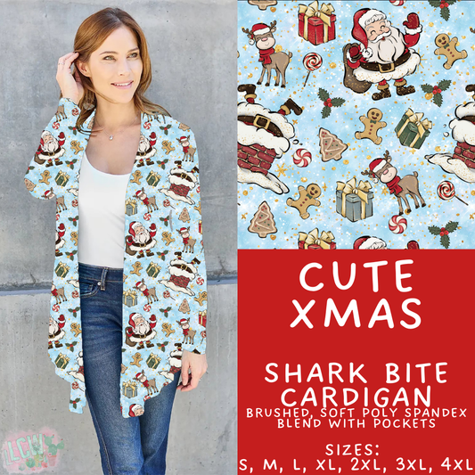 Batch #424 - Jingle All The Way - Closes 10/3 - ETA mid/late Nov - Cute Xmas Cardigan