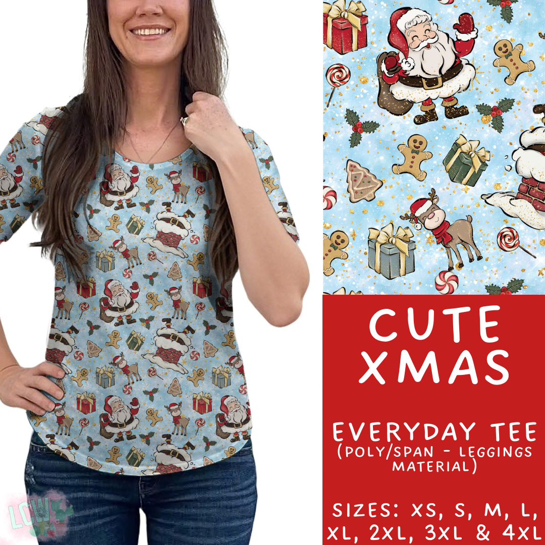 Batch #424 - Jingle All The Way - Closes 10/3 - ETA mid/late Nov - Cute Xmas Everyday Tee