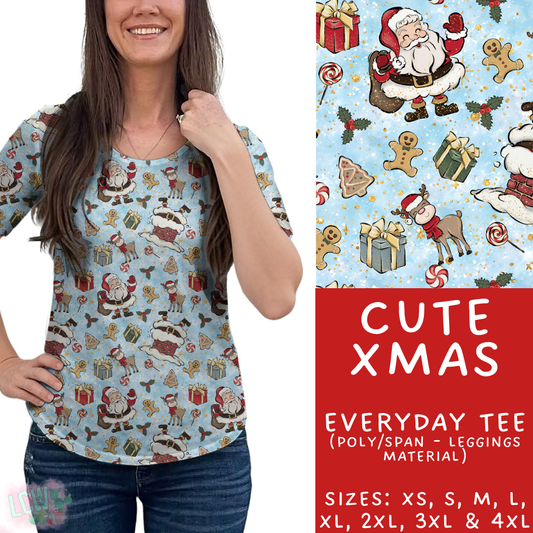 Batch #424 - Jingle All The Way - Closes 10/3 - ETA mid/late Nov - Cute Xmas Everyday Tee