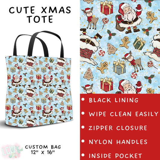 Batch #424 - Jingle All The Way - Closes 10/3 - ETA mid/late Nov - Cute Xmas Tote