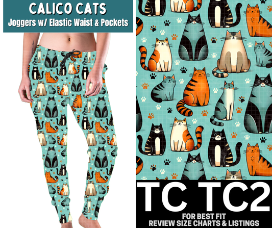 Calico Cats Joggers