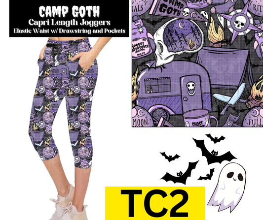 Camp Goth Jogger Capri