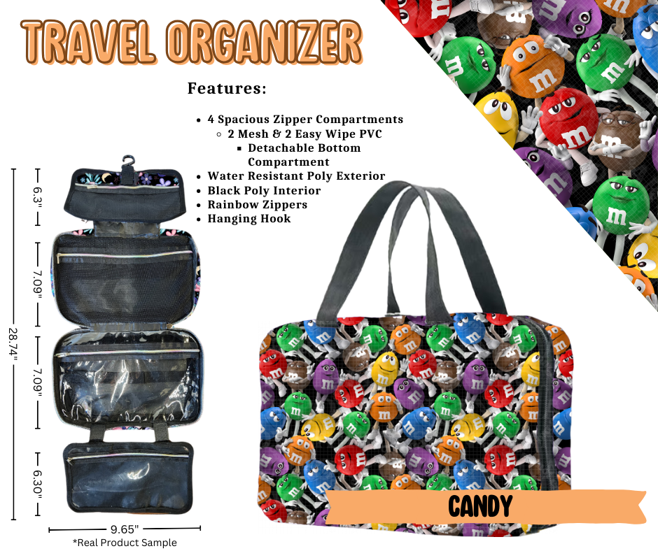 Candy Travel Organizer