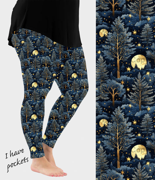 RTS - Celestial Forest Leggings w/ Pockets