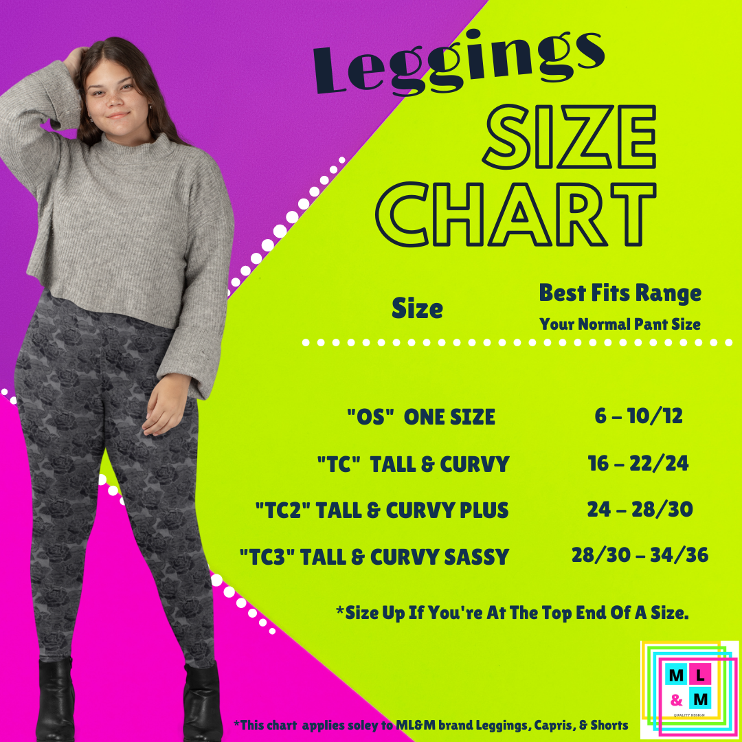 Love Bouquet Faux Denim Full Length Peekaboo Leggings