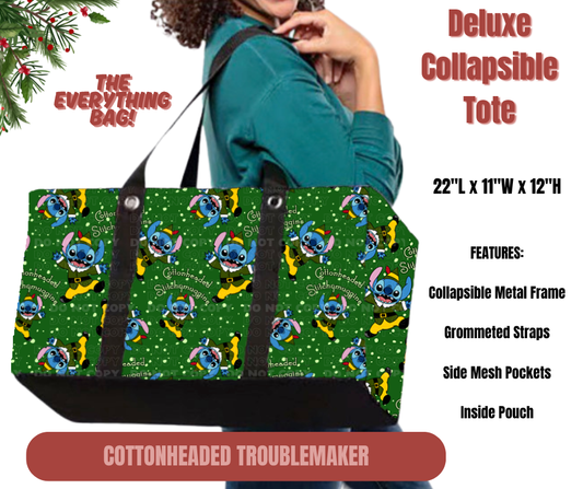 Preorder! Closes 9/1. ETA Dec. Cottonhead Troublemaker Collapsible Tote