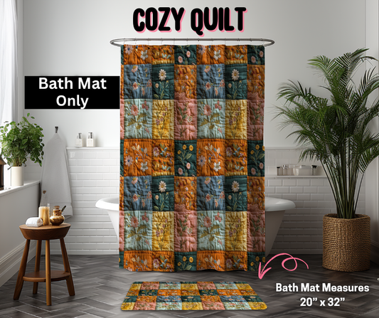 Cozy Quilt Custom Bath Mat