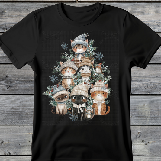 "Cozy Winter Cats" Collab Run Tee Run 355 Closing 8/27