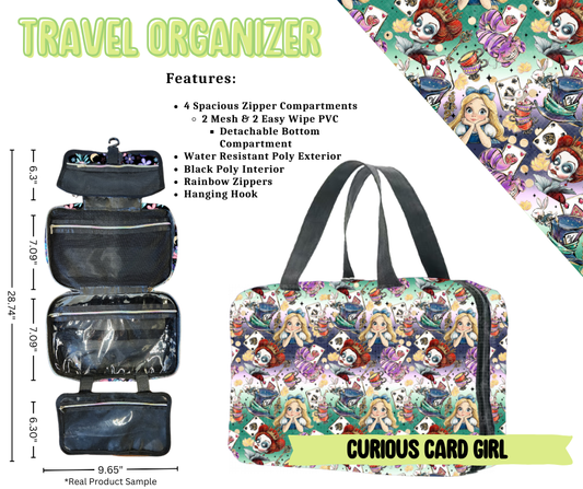 Curious Card Girl Travel Organizer