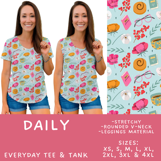 Batch #561 - June Request Run - Closes 7/27 - ETA late Sept - Daily Everyday Tank & Tee