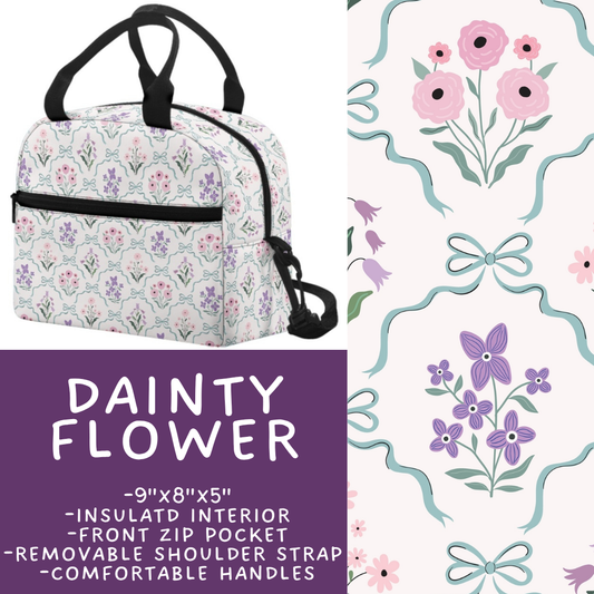 Batch #545 - Back to School 3 - Closes 6/19 - ETA early/mid August - Dainty Flower Lunch Box