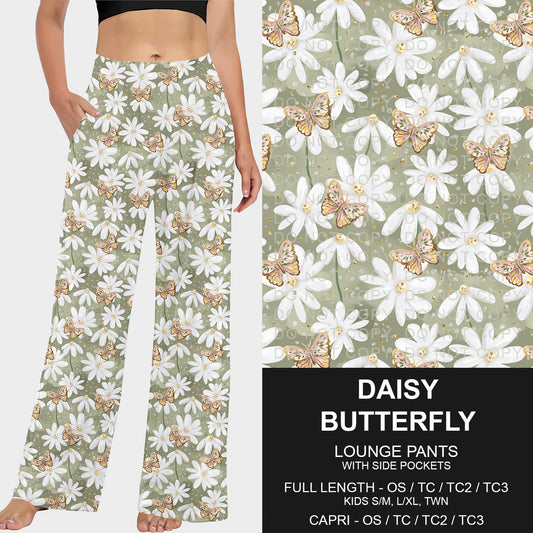 B229 - Preorder Daisy Butterfly Lounge Pants (Closes 5/18. ETA: late July)