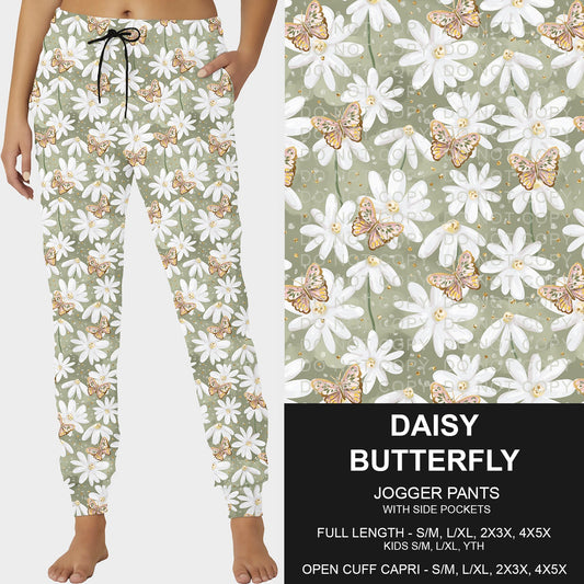 B229- Preorder Daisy Butterfly Joggers (Closes 5/18. ETA: late July)