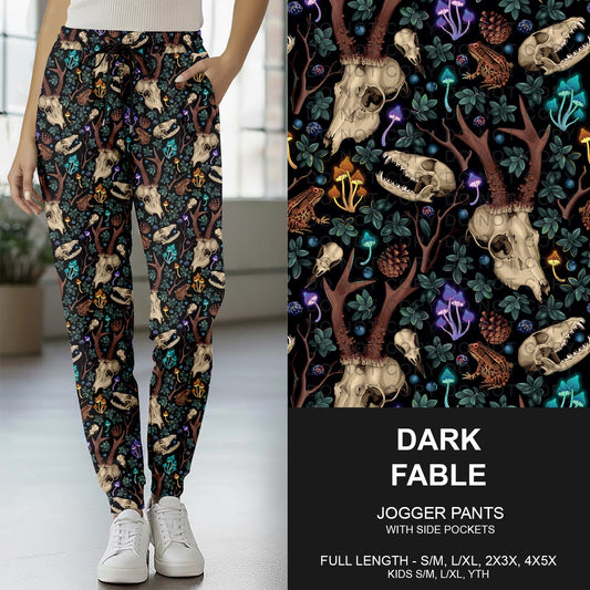 B264 - Preorder Dark Fable Jogger Pants (Closes 12/07. ETA early Feb.)