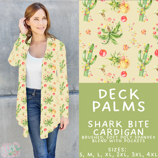 Batch #428 - Christmas Spirit - Closes 10/10 - ETA late Nov - Deck Palms Cardigan