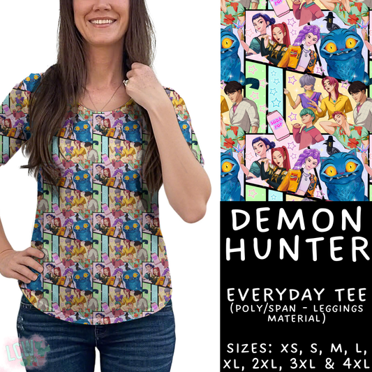 Batch #427 - August Request Run - Closes 10/9 - ETA late Nov - Demon Hunter Everyday Tee