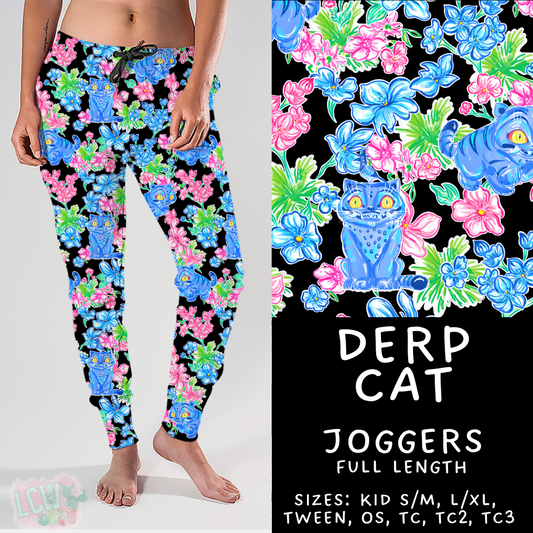 Batch #454 - Cool Characters 10 - Closes 11/26 - ETA mid Jan - Derp Cat Joggers
