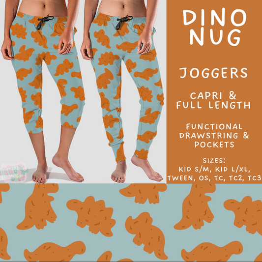 Batch #508 - February Request Run - Closes 3/25 - ETA late May - Dino Nug Full and Capri Length Joggers