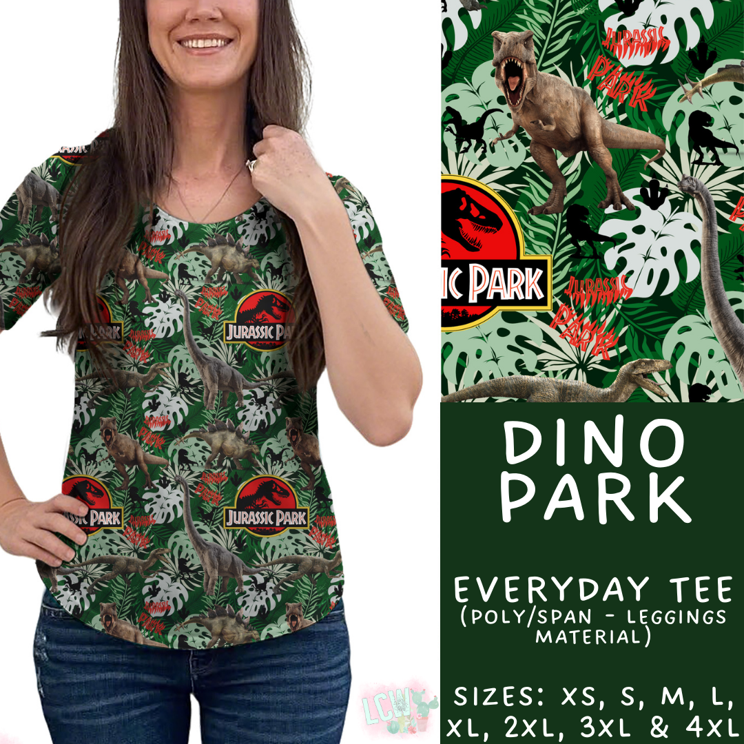 Batch #468 - Fun Run 18 - Closes 12/26 - ETA late Feb - Dino Park Everyday Tee