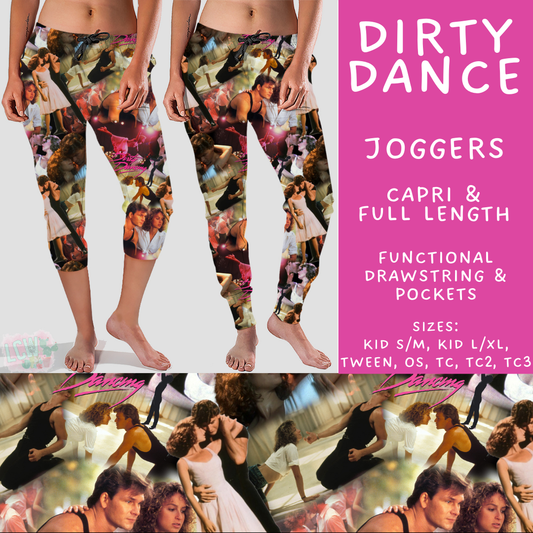 Batch #502 - Show Time - Closes 3/11 - ETA mid May - Dirty Dance Full and Capri Length Joggers
