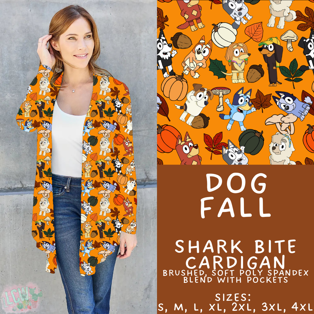 Batch #409 - Character Fall 2 - Closes 9/8 - ETA late October - Dog Fall Cardigan