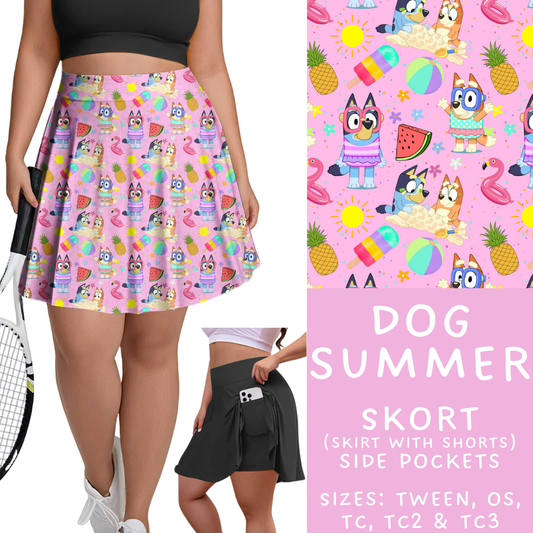 Batch #339 - Character Summer - Closes 5/15 - ETA mid July - Dog Summer Skort
