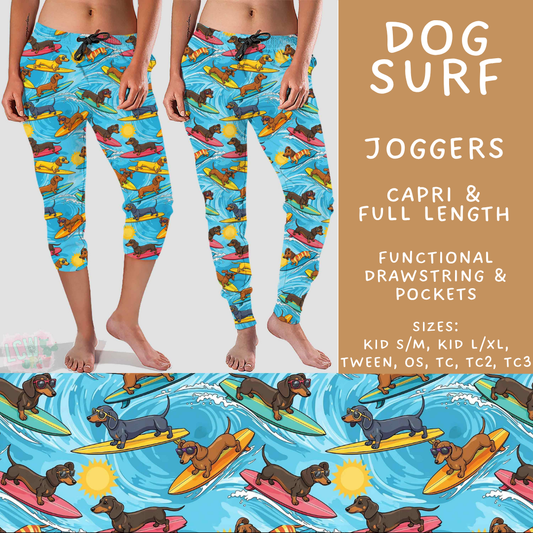 Batch #562 - Fun Run 25 - Closes 7/29 - ETA late Sept - Dog Surf Full and Capri Length Joggers