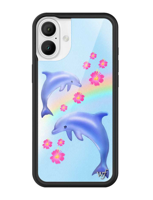 Dolphin Love iPhone Case - Alonna's Legging Land