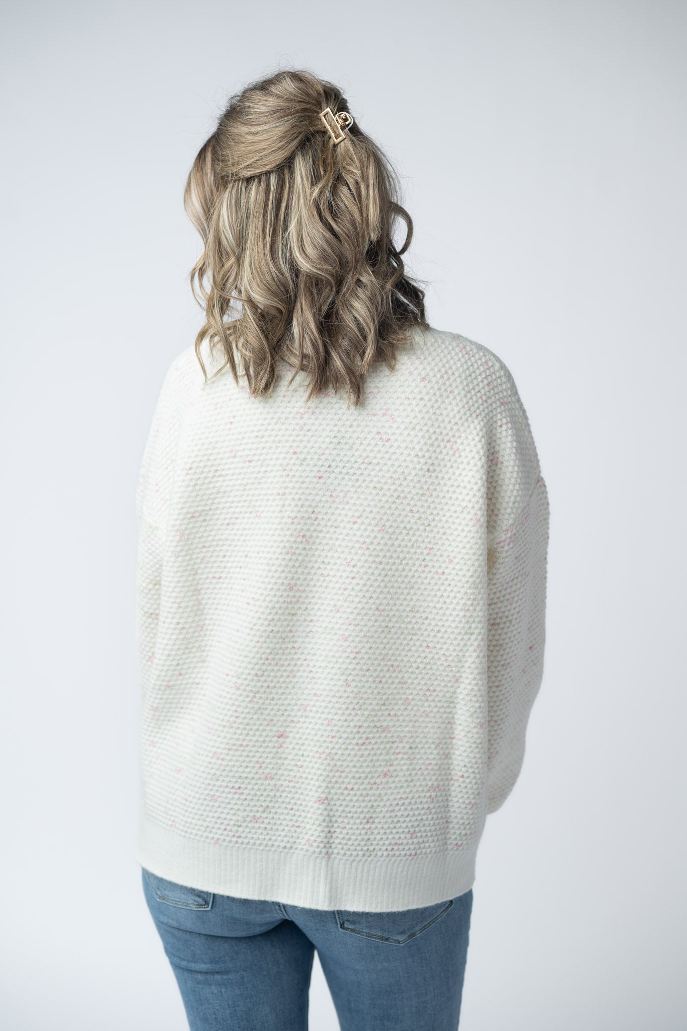 IN STOCK Kinsley Cardigan - Pink and Green Mix - Alonna's Legging Land