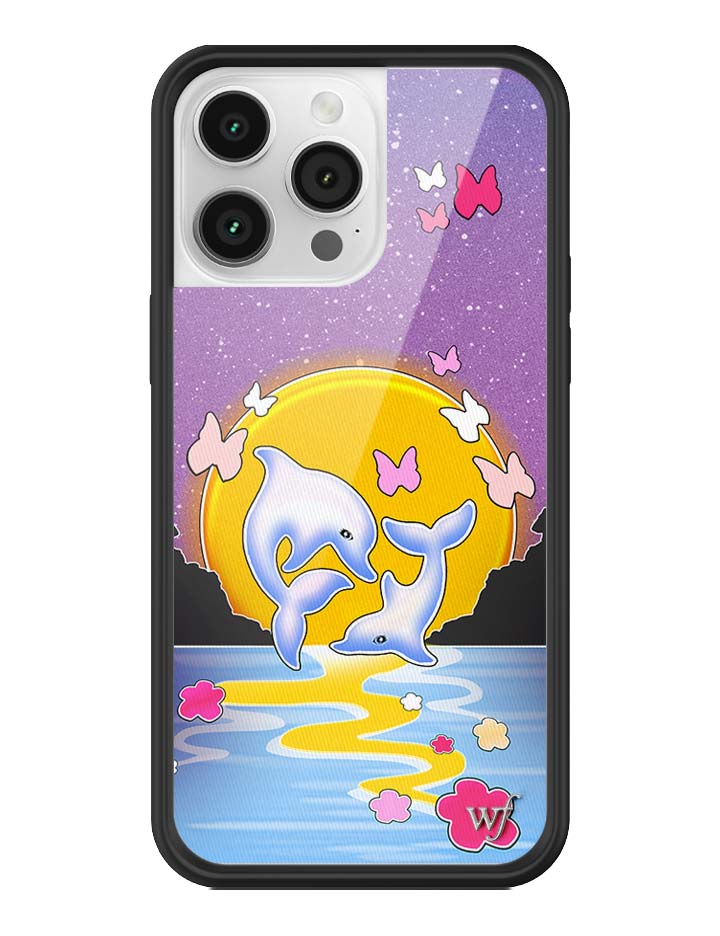 Dolphin Sunset iPhone Case