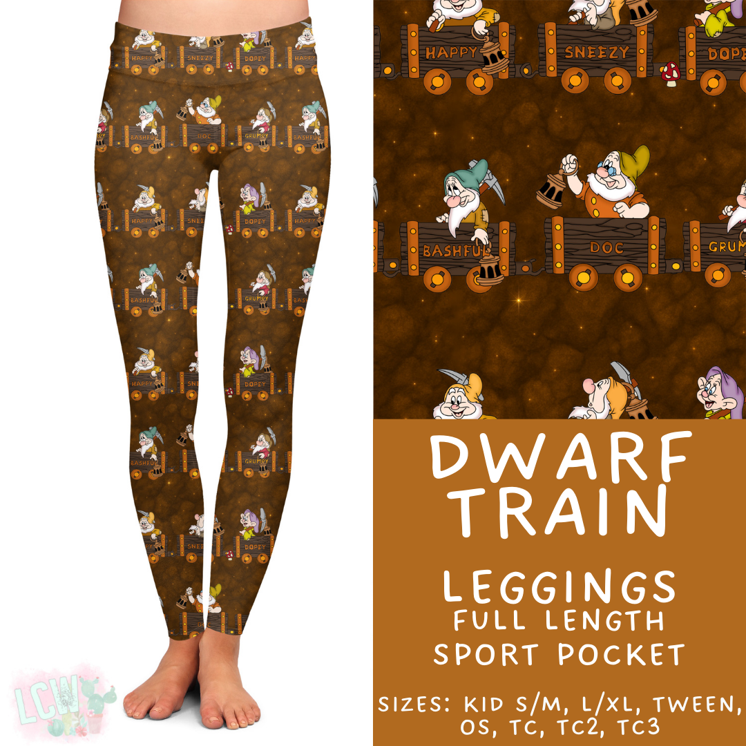 Batch #472 - Magical Faves 16 - Closes 1/5 - ETA late Feb - Dwarf Train Full Length Leggings