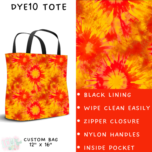 Batch #341 - Tie Dye Collection - Closes 5/19 - ETA early July - DYE10 Tote