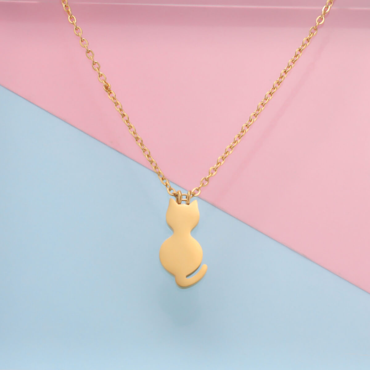 DAINTY CAT NECKLACE - Alonna's Legging Land