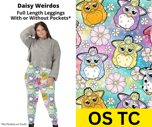 Daisy Weirdos Full Length Leggings w/ Pockets