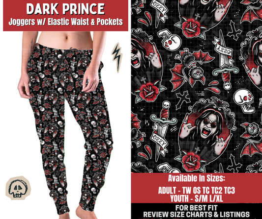 Preorder! Closes 12/22. ETA March. Dark Prince Joggers