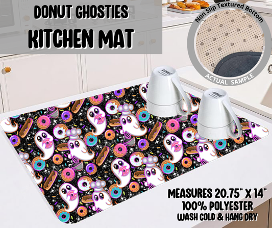 Preorder! Closes 5/22. ETA August. Donut Ghosties Kitchen Mat