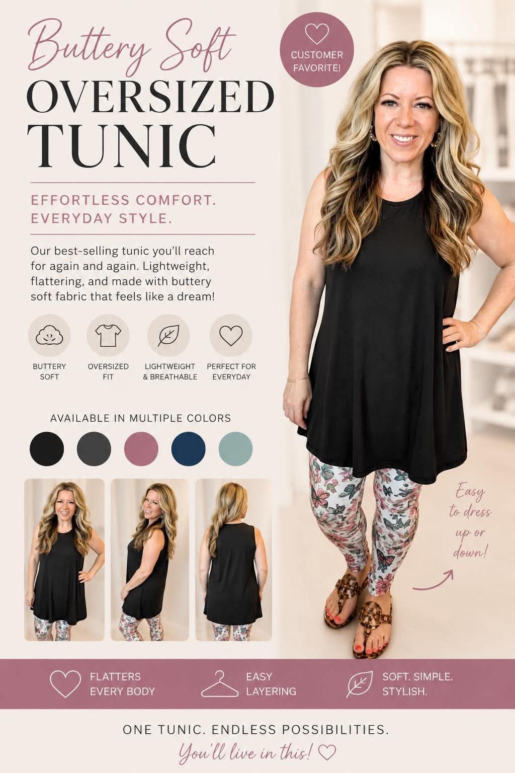 Solid Tunic *RTS - Alonna's Legging Land