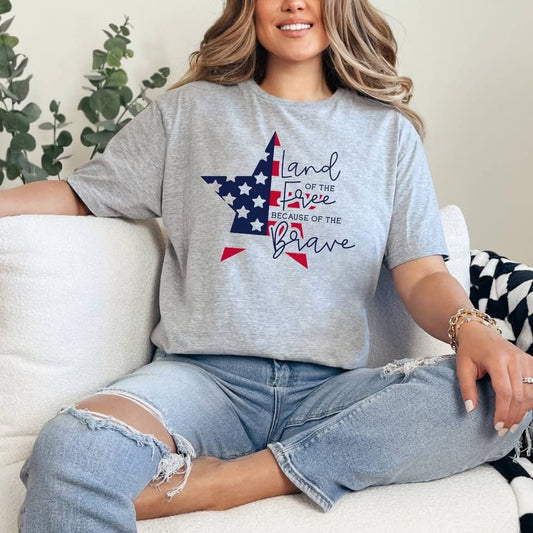 RWB “USA Land of the Free” Weekly Deal T-Shirt