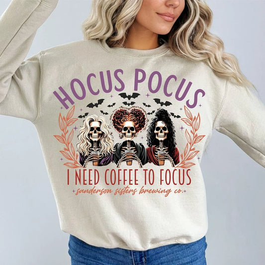 Hocus Pocus Coffee - skelly Graphic Tee