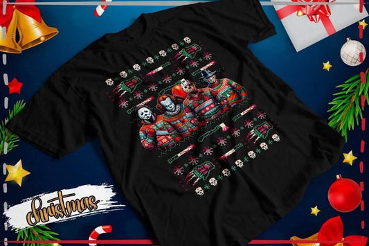 Christmas Sweater Killers Tee - Made to Order