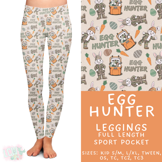 Batch #478 - Bunny Trail Collection - Closes 1/12 ETA - Early March - Egg Hunter Full Length Leggings