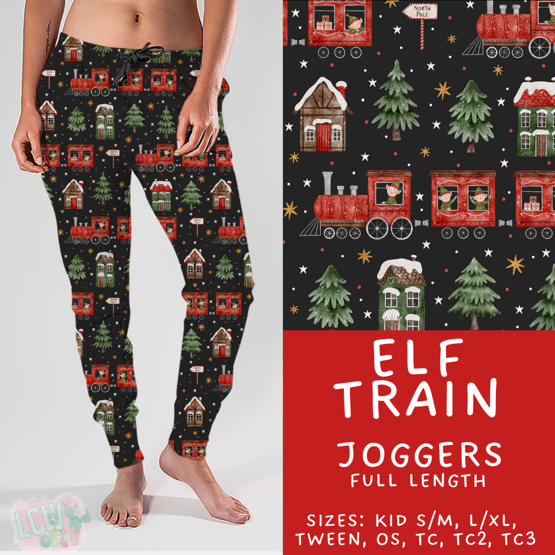 Batch #424 - Jingle All The Way - Closes 10/3 - ETA mid/late Nov - Elf Train Joggers