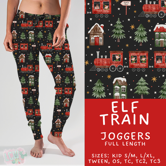 Batch #424 - Jingle All The Way - Closes 10/3 - ETA mid/late Nov - Elf Train Joggers