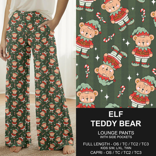 B313 - Preorder Elf Teddy Bear Lounge Pants (Closes 9/20. ETA: late Nov.)