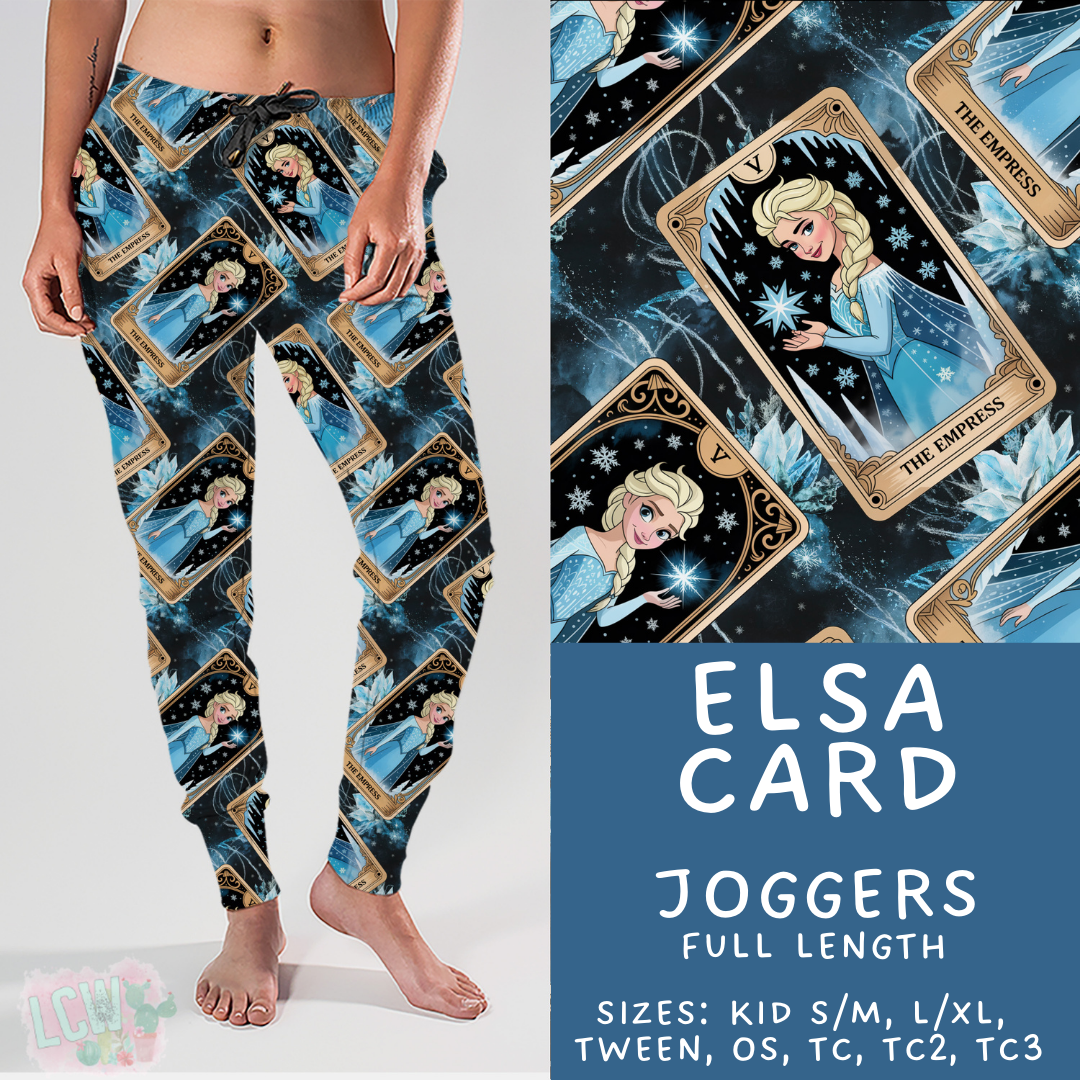 Batch #474 - Princess Tarot - Closes 1/12 - ETA early/mid March - Elsa Card Joggers