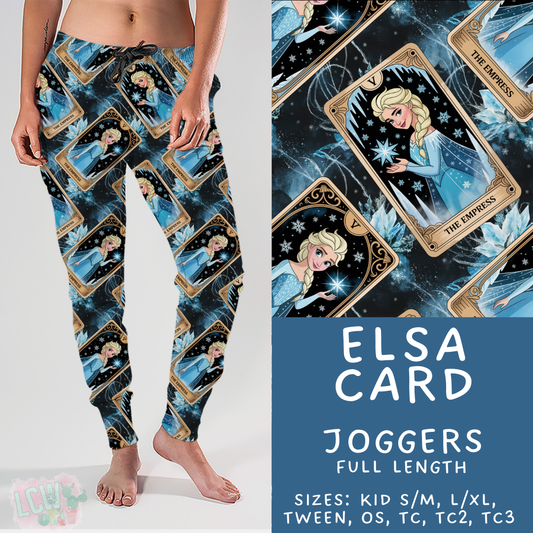 Batch #474 - Princess Tarot - Closes 1/12 - ETA early/mid March - Elsa Card Joggers