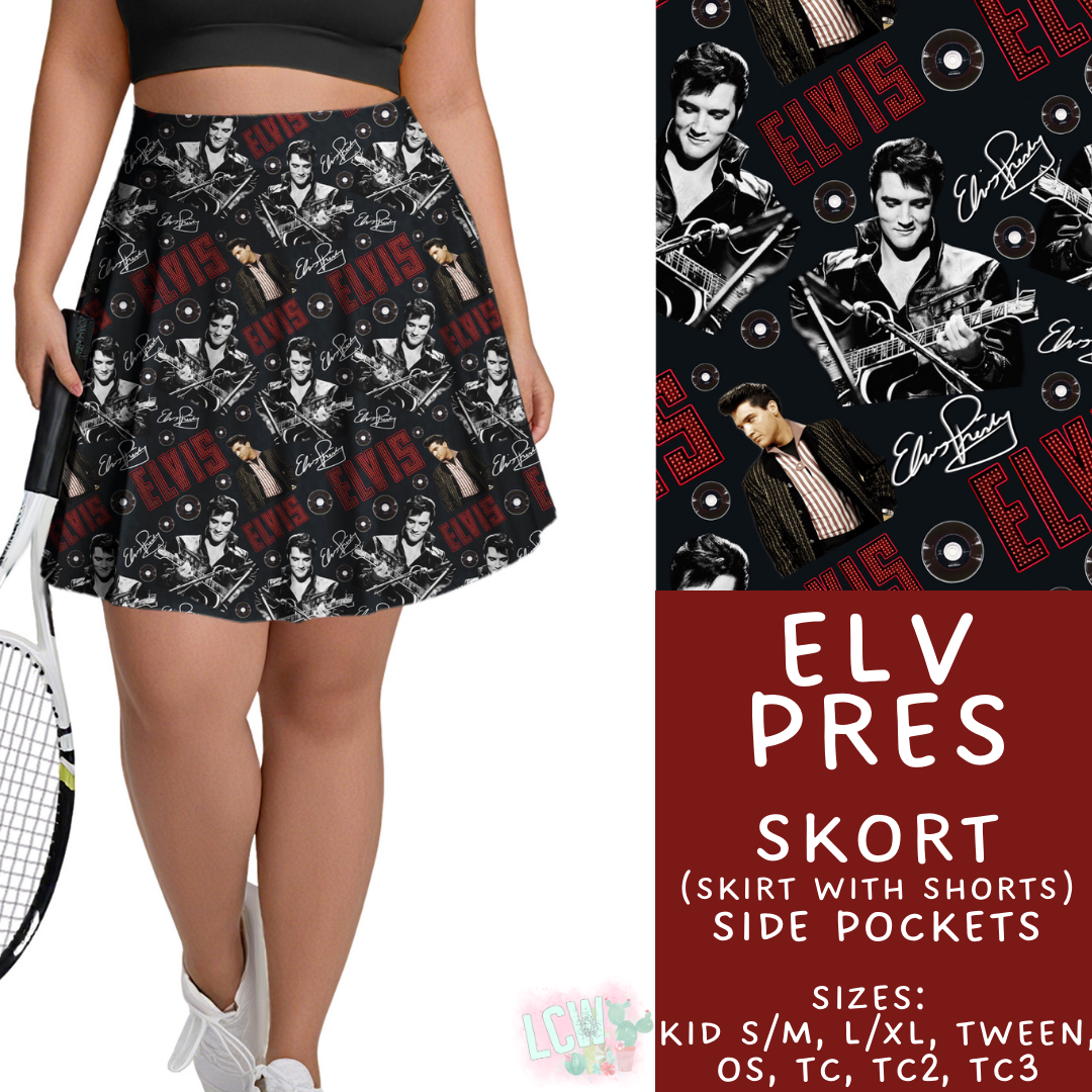Batch #475 - Stars 2 Collection - Closes 1/14 - ETA early/mid March - Elv Pres Skort